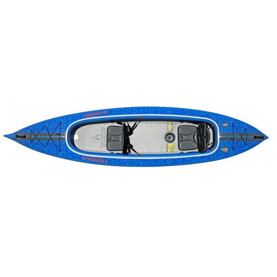Advanced Elements AirVolution 2 Personen Drop-Stitch Kajak Luftboot Blue-grey – Bild 2