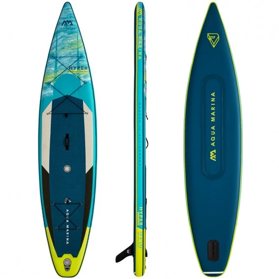 Aqua Marina Hyper 12.6 Touring Aufblasbares SUP Stand Up Paddle Board – Bild 2