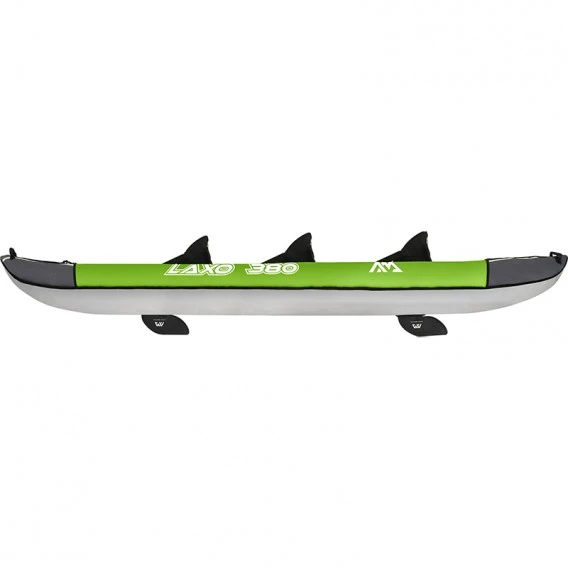 Aqua Marina Laxo 380 3er Kajak Schlauchboot Set Mit Paddel Und Pumpe – Bild 2