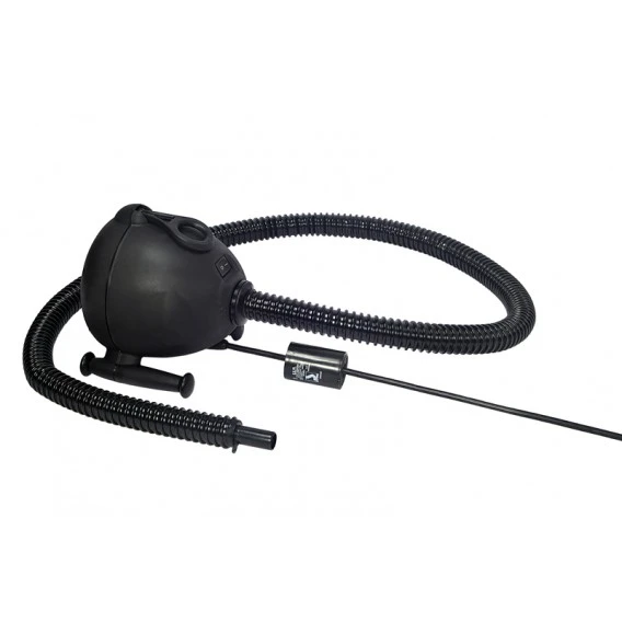 Bravo GE OV6 230V Elektrische Luftpumpe Für Schlauchboote, Luftmatratzen Schwarz
