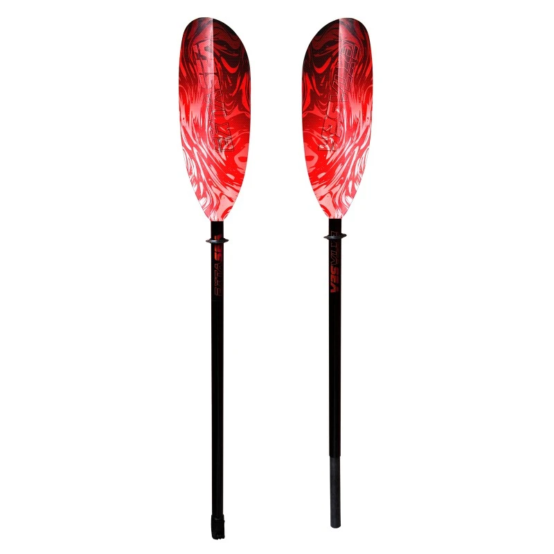 ExtaSea Lava Vario Fiberglas Doppelpaddel Kajak Paddel 2-teilig Inkl. Tasche – Bild 2