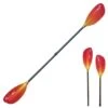 ExtaSea Pro-XL Carbon Vario Doppelpaddel | 220-240cm | 2-teilig | Red-yellow