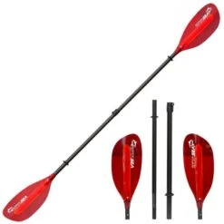 ExtaSea Pro-XL Carbon Vario Doppelpaddel | 220-240cm | 4-teilig | Red