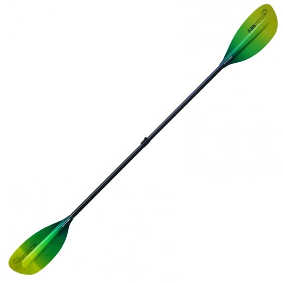 ExtaSea Pro-XL Carbon Vario Doppelpaddel | 220-240cm | 2-teilig | Lime-yellow – Bild 3