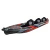 Extasea Race 470 3er Drop-Stitch Kajak Aufblasbar Luftboot Schlauchboot Rot