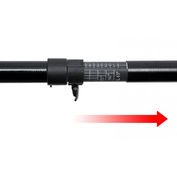 ExtaSea Tour Vario Fiberglas Doppelpaddel | 220-240cm | 2-teilig | Schwarz-grau – Bild 5