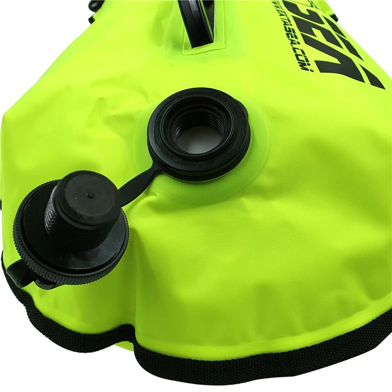 ExtaSea Wasserdichter Packsack 28L Trockentasche Schwimmboje Gelb – Bild 5