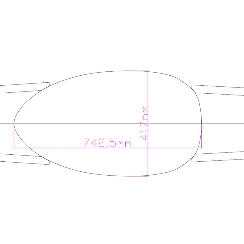 Gumotex 1 Personen Spritzdecke Für Seawave