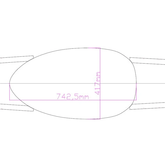 Gumotex 2 Personen Spritzdecke Für Rush II – Bild 2