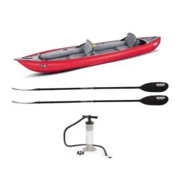 Gumotex Thaya 2 Personen Drop Stitch Kajak Set Mit Paddel Und Pumpe