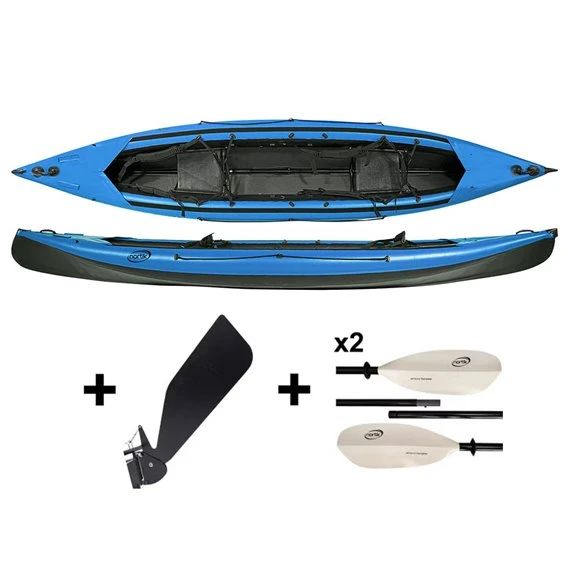 Nortik Scubi 2 XL Jubelpaket Mit 2 Paddeln Und Steueranlage – Bild 2