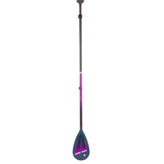 Red Paddle Hybrid Tough Carbon SUP Paddel 3-teilig Purple